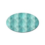 Geometric Design 14 Sticker Oval (10 pack) Front