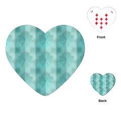 Geometric Design 14 Playing Cards Single Design (heart) by myclothy