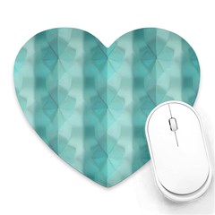 Geometric Design 14 Heart Mousepad