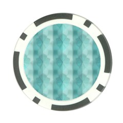 Geometric Design 14 Poker Chip Card Guard