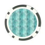 Geometric Design 14 Poker Chip Card Guard Front