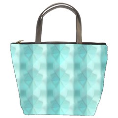 Geometric Design 14 Bucket Bag