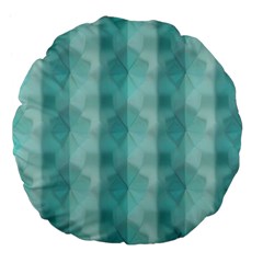 Geometric Design 14 Large 18  Premium Flano Round Cushions