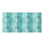 Geometric Design 14 Satin Wrap 35  x 70  Front