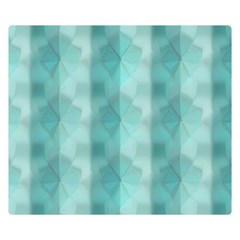 Geometric Design 14 Premium Plush Fleece Blanket (small)