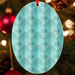 Geometric Design 14 Uv Print Acrylic Ornament Oval