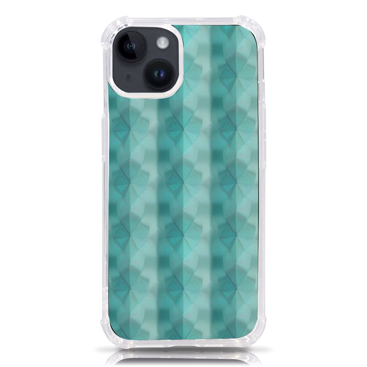 Geometric Design 14 iPhone 14 TPU UV Print Case