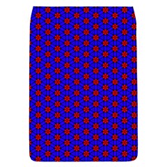 Blue Pattern Red Texture Removable Flap Cover (s)