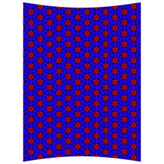 Blue Pattern Red Texture Back Support Cushion