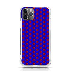 Blue Pattern Red Texture Iphone 11 Pro 5 8 Inch Tpu Uv Print Case