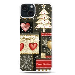 Christmas Reindeer Iphone 15 Tpu Uv Print Case by Posterlux