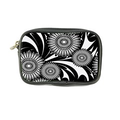 Modern Flowers Vector Seamless Pattern Coin Purse