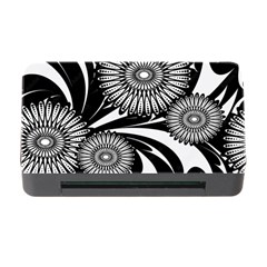 Modern Flowers Vector Seamless Pattern Memory Card Reader With Cf