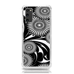 Modern Flowers Vector Seamless Pattern Samsung Galaxy S20 6 2 Inch Tpu Uv Case