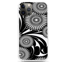 Modern Flowers Vector Seamless Pattern Iphone 12 Pro Max Tpu Uv Print Case