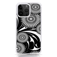 Modern Flowers Vector Seamless Pattern Iphone 14 Pro Max Tpu Uv Print Case