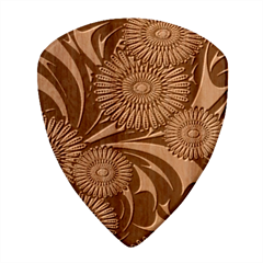 Modern Flowers Vector Seamless Pattern Wood Guitar Pick (set Of 10)