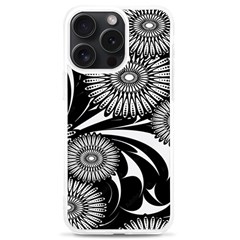 Modern Flowers Vector Seamless Pattern Iphone 15 Pro Max Tpu Uv Print Case