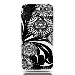 Modern Flowers Vector Seamless Pattern Iphone 16 Plus Tpu Uv Print Case