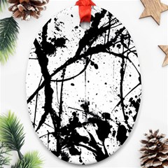 Inksplats Ornament (oval)