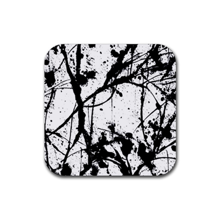 Inksplats Rubber Coaster (Square)