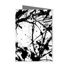 Inksplats Mini Greeting Cards (pkg Of 8)