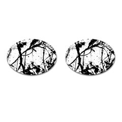 Inksplats Cufflinks (oval)