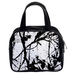 Inksplats Classic Handbag (two Sides)