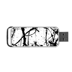 Inksplats Portable Usb Flash (one Side) by SpinnyChairDesigns