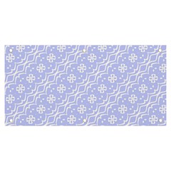 Light Purple And White Floral Pattern Banner And Sign 6  X 3 