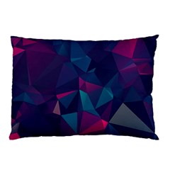 Turquoise Abstract Black Galaxy Pattern Turquoise Pillow Case