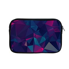 Turquoise Abstract Black Galaxy Pattern Turquoise Apple Macbook Pro 13  Zipper Case