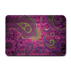 Abstract Purple Pattern Small Doormat