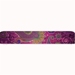 Abstract Purple Pattern Small Bar Mat