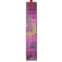 Abstract Purple Pattern Large Book Marks