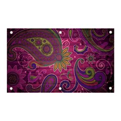 Abstract Purple Pattern Banner And Sign 5  X 3 