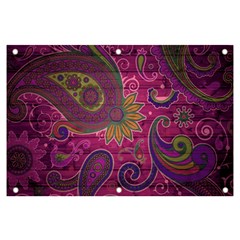 Abstract Purple Pattern Banner And Sign 6  X 4 