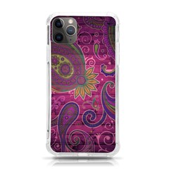 Abstract Purple Pattern Iphone 11 Pro Max 6 5 Inch Tpu Uv Print Case