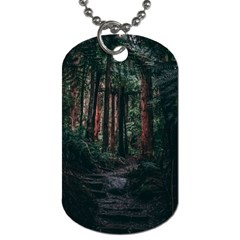 Forest Jungle Trees Tropics Dog Tag (two Sides)