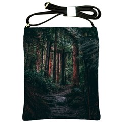 Forest Jungle Trees Tropics Shoulder Sling Bag