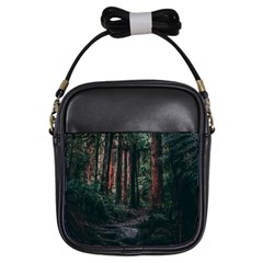 Forest Jungle Trees Tropics Girls Sling Bag