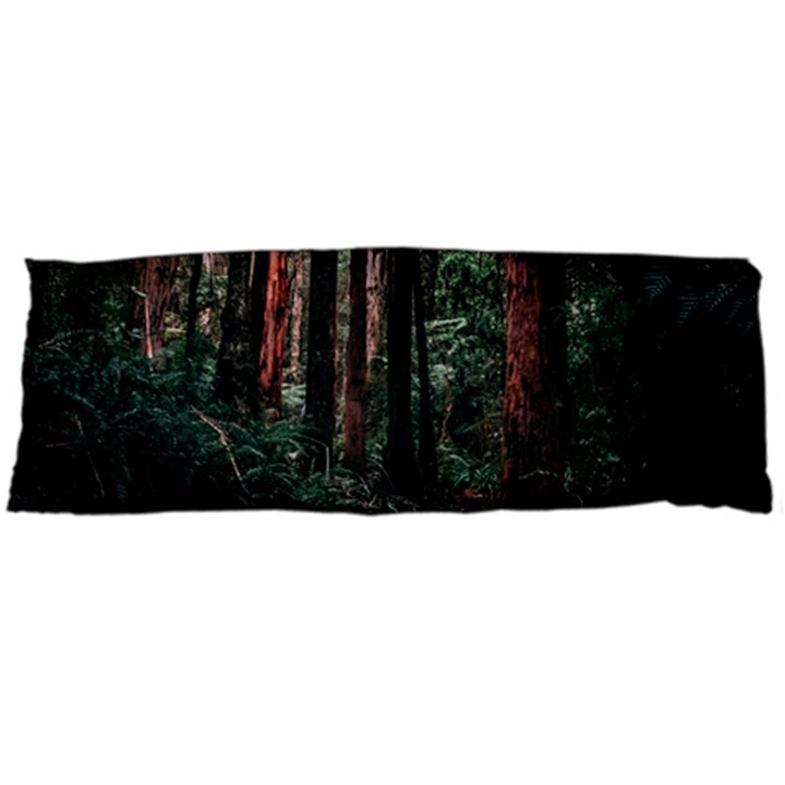 Forest Jungle Trees Tropics One Side Body Pillow Cases