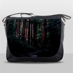 Forest Jungle Trees Tropics Messenger Bag