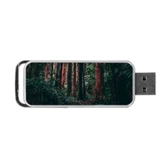 Forest Jungle Trees Tropics Portable Usb Flash (two Sides)