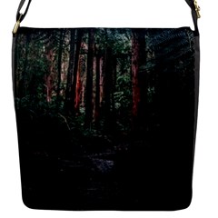 Forest Jungle Trees Tropics Flap Closure Messenger Bag (s)