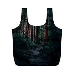 Forest Jungle Trees Tropics Full Print Recycle Bag (m)