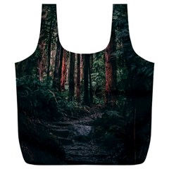 Forest Jungle Trees Tropics Full Print Recycle Bag (xxl)