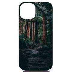 Forest Jungle Trees Tropics Iphone 14 Black Uv Print Pc Hardshell Case