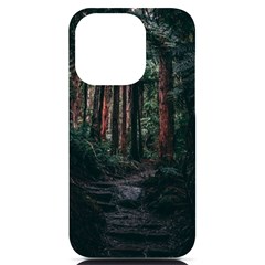 Forest Jungle Trees Tropics Iphone 14 Pro Black Uv Print Pc Hardshell Case