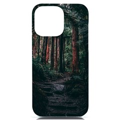 Forest Jungle Trees Tropics Iphone 14 Pro Max Black Uv Print Pc Hardshell Case